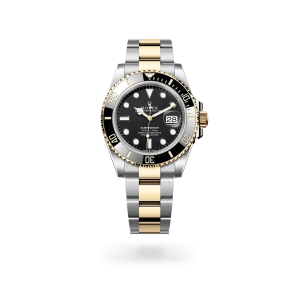 Rolex Submariner Date in Oystersteel and yellow gold with a Black dial, black ceramic and gold bezel, and Oyster bracelet  -   Crisson