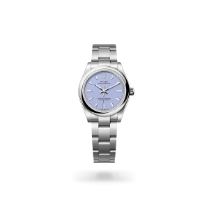 Rolex Oyster Perpetual 31 in Oystersteel with a Lavender dial, domed  bezel, and Oyster bracelet -  Crisson