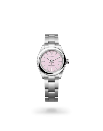 Rolex Oyster Perpetual 28 in Oystersteel with a Candy pink dial, domed  bezel, and Oyster bracelet - Crisson