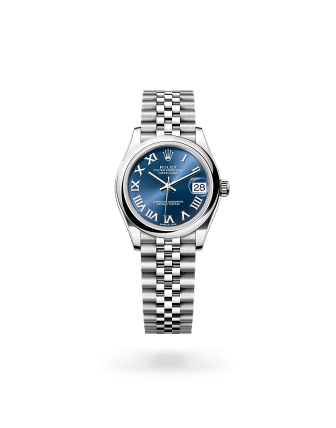 Rolex Datejust 31 in Oystersteel and Everose gold with a Slate dial, domed bezel, and Jubilee bracelet - Crisson