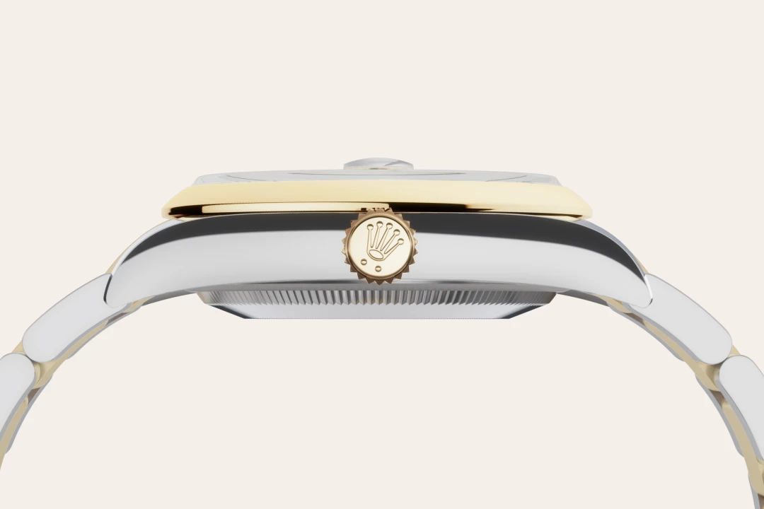 Rolex Datejust 36 in Oystersteel and yellow gold with Olive green dial, and Oyster bracelet - Crisson