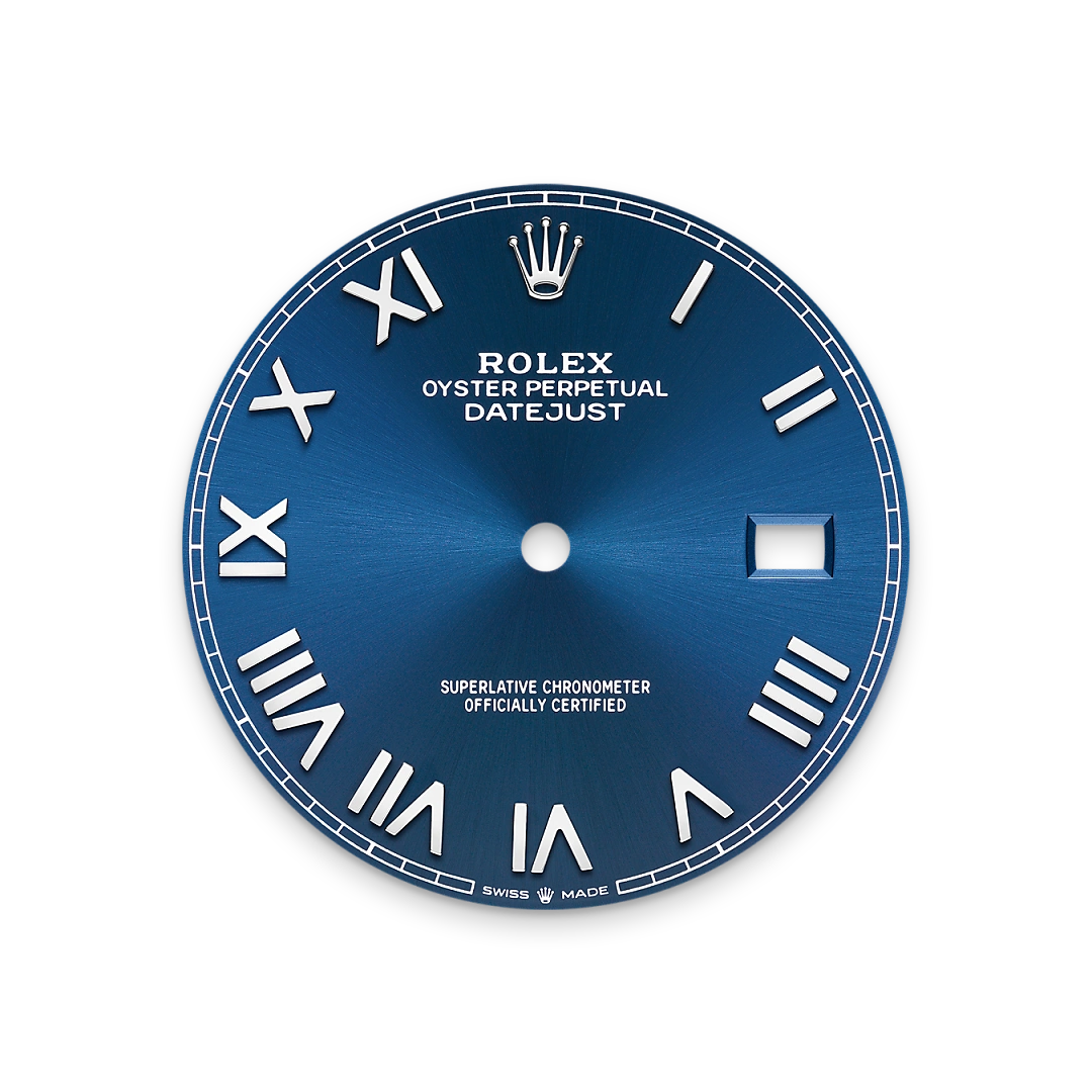 Rolex Datejust 41 in Oystersteel with a Bright blue dial, and Oyster bracelet, m126300-0029 - Crisson
