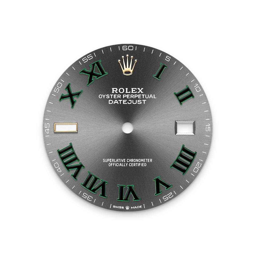 Rolex Datejust 41 in Oystersteel and yellow gold with a Slate dial, fluted bezel, and Oyster bracelet, m126333-0019 - Crisson Rolex Datejust 41 in Oystersteel and yellow gold with a Slate dial, fluted bezel, and Oyster bracelet, m126333-0019 - Crisson