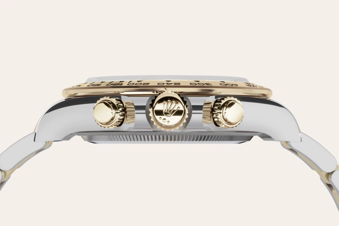 Rolex Cosmograph Daytona in Oystersteel and yellow gold with a white dial and Oyster bracelet, m126503-0001 - Crisson Rolex Cosmograph Daytona in Oystersteel and yellow gold with a white dial and Oyster bracelet, m126503-0001 - Crisson