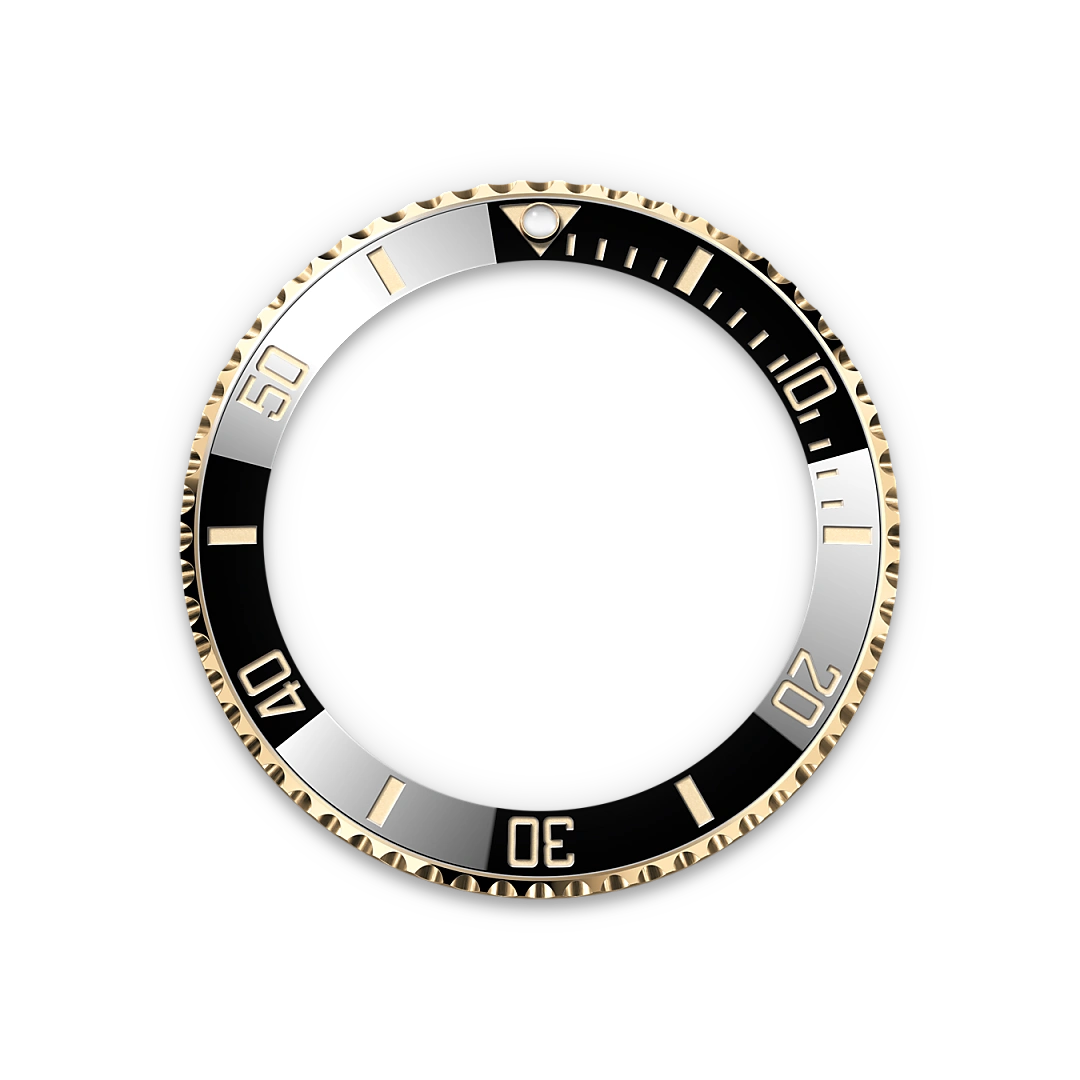 Rolex Submariner Date in Oystersteel and yellow gold with a Black dial, black ceramic and gold bezel, and Oyster bracelet, m126613ln-0002 - Crisson