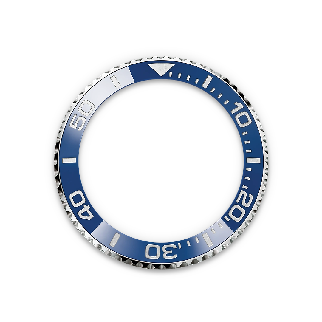 Rolex Yacht-Master II in Oystersteel with a White dial, blue Cerachrom insert in ceramic bezel, and Oyster bracelet, m126680-0001 - Crisson Rolex Yacht-Master II in Oystersteel with a White dial, blue Cerachrom insert in ceramic bezel, and Oyster bracelet, m126680-0001 - Crisson