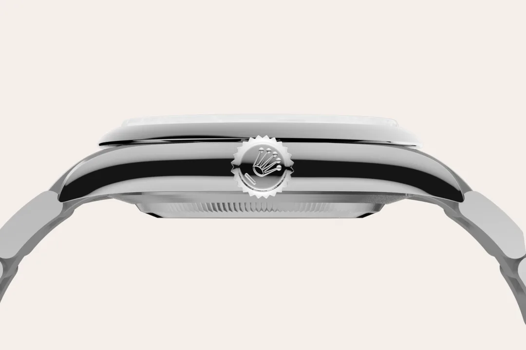 Rolex Oyster Perpetual 41 in Oystersteel with a pistachio dial, domed bezel, and Oyster bracelet, m134300-0006 - Crisson Rolex Oyster Perpetual 41 in Oystersteel with a pistachio dial, domed bezel, and Oyster bracelet, m134300-0006 - Crisson