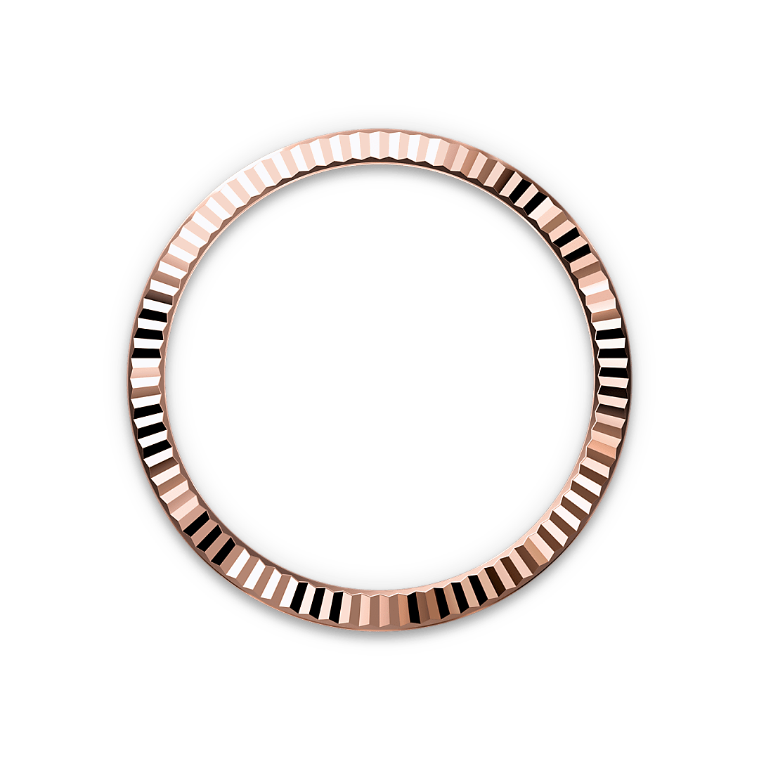 Rolex Day-Date 40 in Everose gold with a Slate ombré dial, fluted bezel, and President bracelet, m228235-0055 - Crisson Rolex Day-Date 40 in Everose gold with a Slate ombré dial, fluted bezel, and President bracelet, m228235-0055 - Crisson