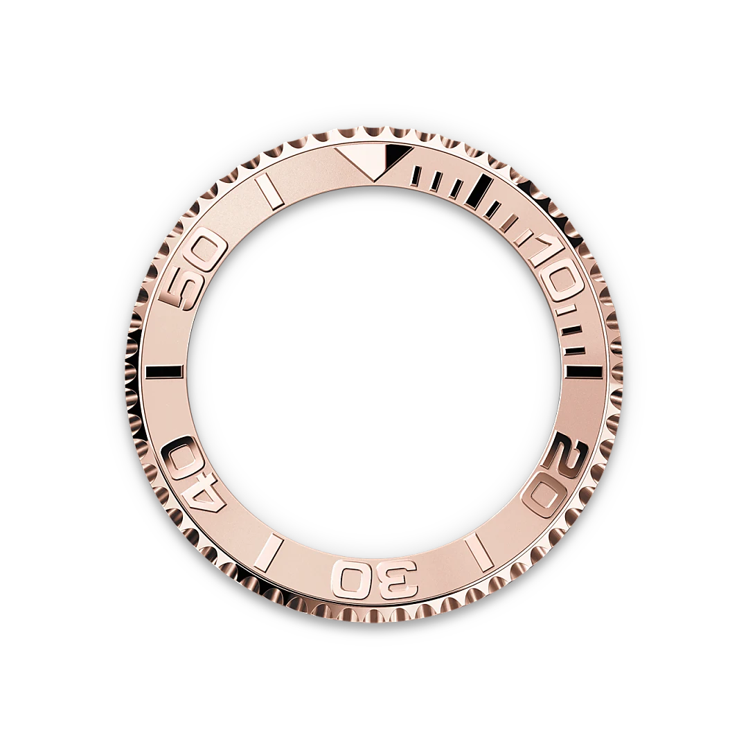 Rolex Yacht-Master 37 in Oystersteel and Everose gold with a Chocolate dial, gold bezel, and Oyster bracelet, m268621-0003 - Crisson