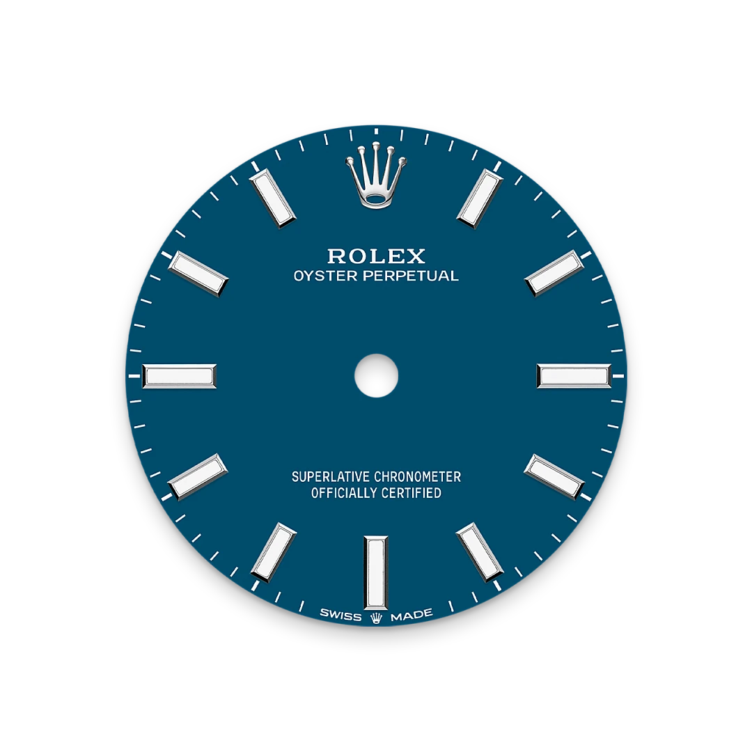 Rolex Oyster Perpetual 31 in Oystersteel with a blue dial, domed bezel, and Oyster bracelet, m277200-0017 - Crisson Rolex Oyster Perpetual 31 in Oystersteel with a blue dial, domed bezel, and Oyster bracelet, m277200-0017 - Crisson