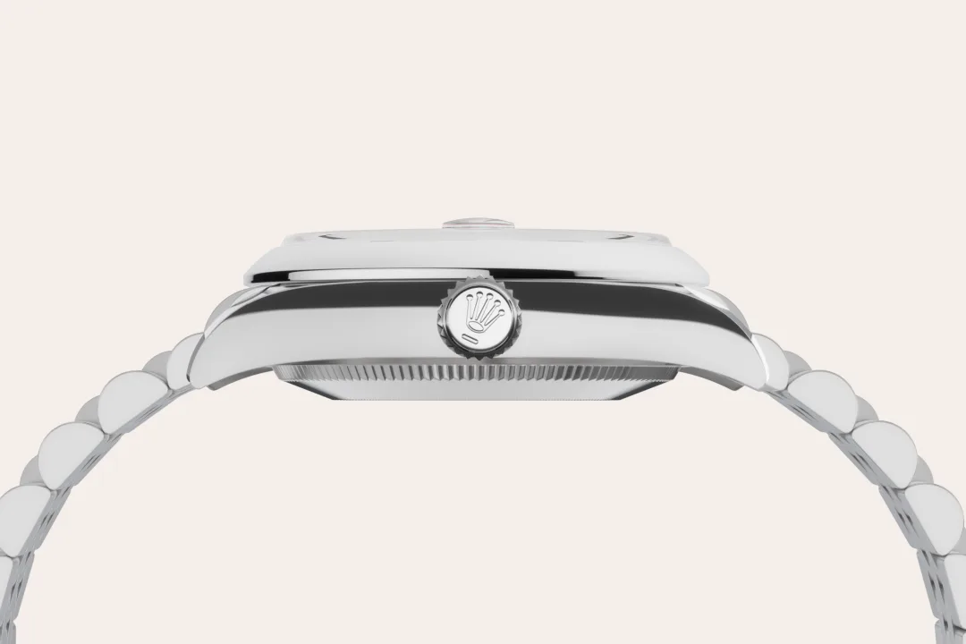 Rolex Datejust 31 in Oystersteel and Everose gold with a Slate dial, domed bezel, and Jubilee bracelet - Crisson Rolex Datejust 31 in Oystersteel and Everose gold with a Slate dial, domed bezel, and Jubilee bracelet - Crisson