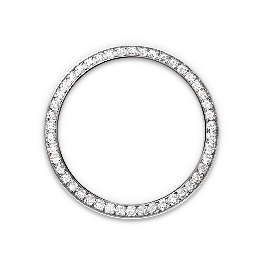 Rolex Datejust 31 in Oystersteel, white gold and diamonds with a white mother-of-pearl dial with diamonds, bezel with diamonds, and Jubilee bracelet, m278384rbr-0008 - Crisson