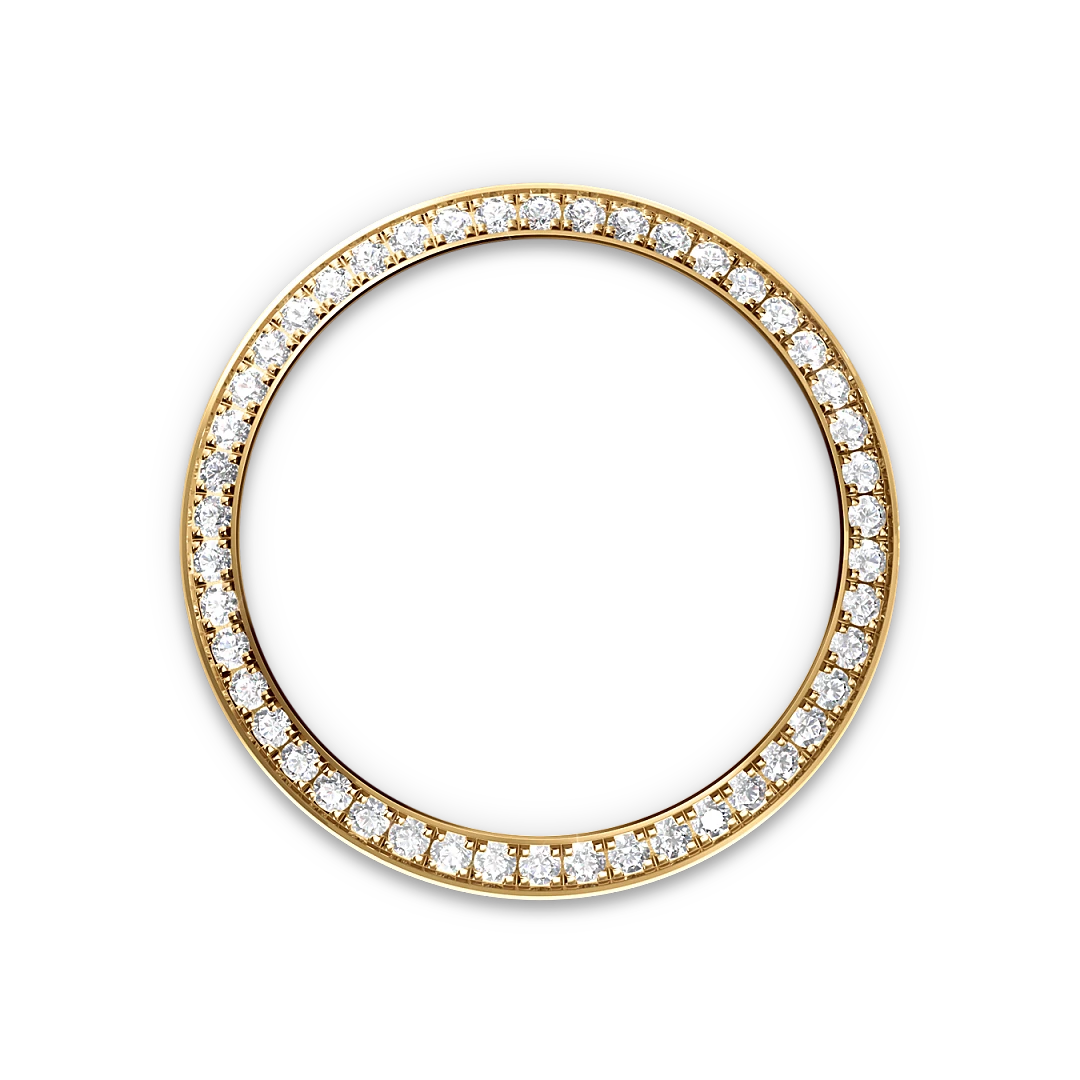 Rolex Lady-Datejust 28 in Oystersteel, yellow gold and diamonds, with a silver dial with diamonds, bezel with diamonds, and Jubilee bracelet, m279383rbr-0003 - Crisson