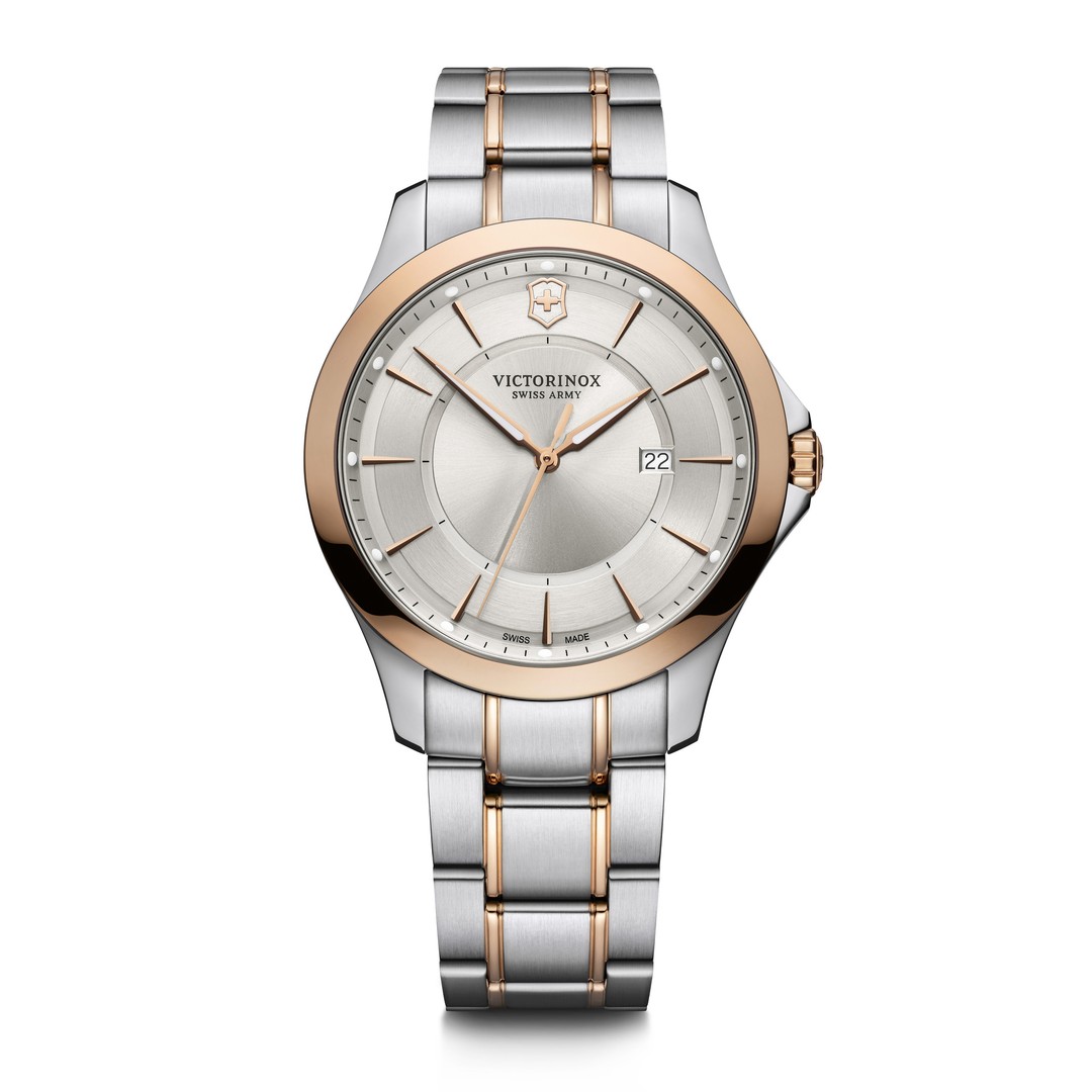 Swiss Army Watches 15% Off US MSRP Swiss Army Alliance Stainless Steel & Gold Plated US MSRP: $495Crisson Retail: $420.75(SWA 41912)Available At Crisson HamiltonMonday - Saturday10am - 5pmFace Masks Are A MustPhysical Distancing Is A MustAvailable Online: https://shop.crisson.com/collections/victorinox-swiss-army-watches/products/victorinox-swiss-army-watch-swa41912#SwissArmy #WatchAddict #WatchLovers #watches #shoplocal #shopatcrisson