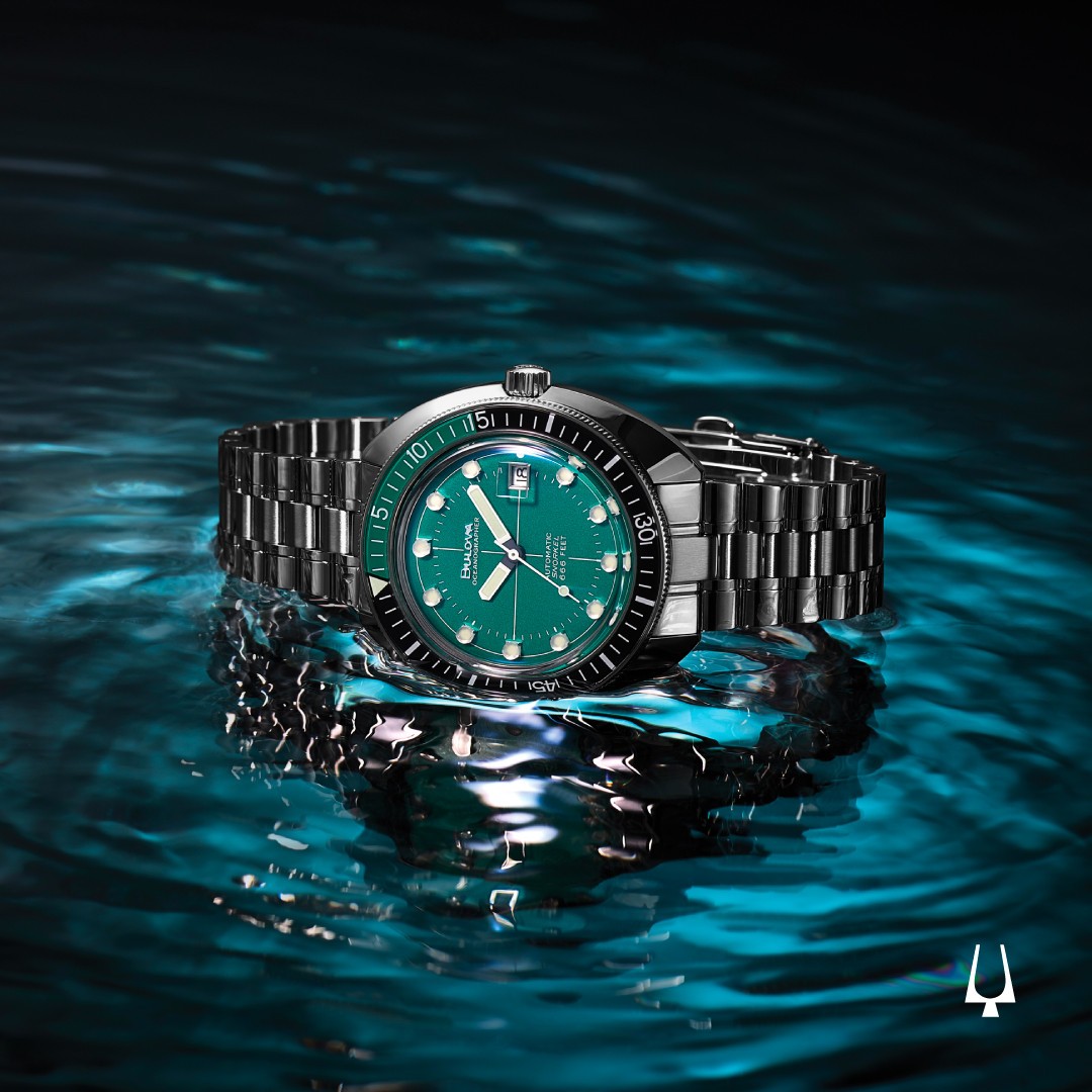 Bulova Oceanographer Diver Watch Watch Pictured:Bulova Oceanographer Self WindingStainless Steel44mmBulova MSRP $795Crisson Retail: $516.75(BUL 6322 GRN)Available At CrissonMonday - Saturday10am - 5pmFace Masks Are A MustPhysical Distancing Is A MustAvailable Online: https://shop.crisson.com/products/bulova-watch-bul6322grn?_pos=2&_sid=082f460bc&_ss=r #Bulova #watches #watchlovers #watchaddict #timepiece #shoplocal #shopatcrisson