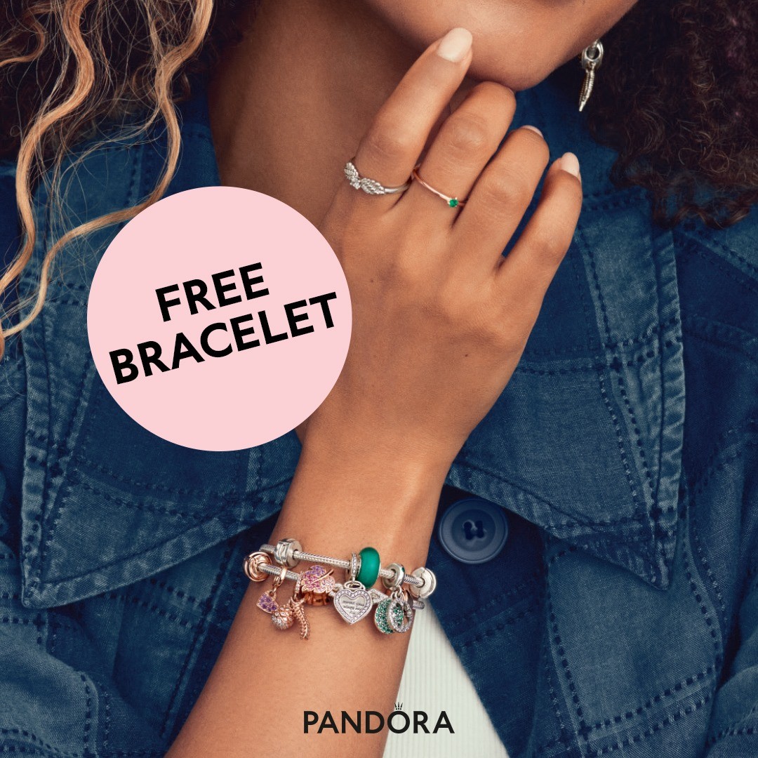 Last chance! Spend $125 and receive a free bracelet, up to $65 value. Offer ends Monday, Sept 27th.Upgrades Available While Supplies LastSome Restrictions Do Apply#PandoraMoments #PandoraLovers #Pandora #bracelet #fashion #shoplocal #shopatcrisson