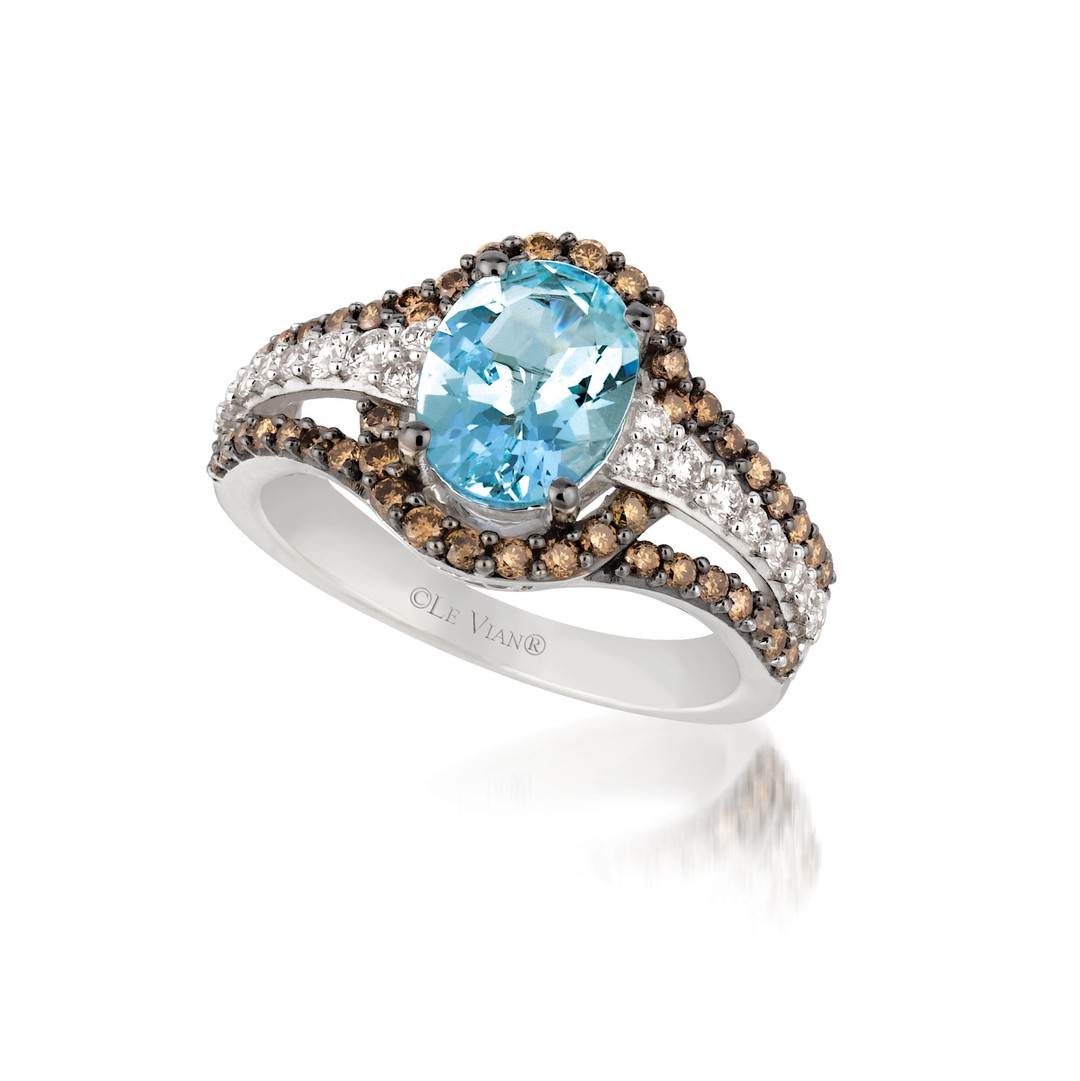 HOT SALE LeVian Chocolate Diamond Jewelry🤩Ring Pictured:Aqua, Chocolate Diamond, & Diamond LeVian Ring 14kt White GoldBD 1377 AQCrisson Hamilton Wednesday, October 13 - Saturday, October 16Face Masks Are A MustPhysical Distancing Is A MustDiscount Valid In Store OnlySome Restrictions Do Apply#Levian #ChocolateDiamonds #Sale #Discount #love #fashion #gifts #Bermuda #shoplocal #shopatcrisson