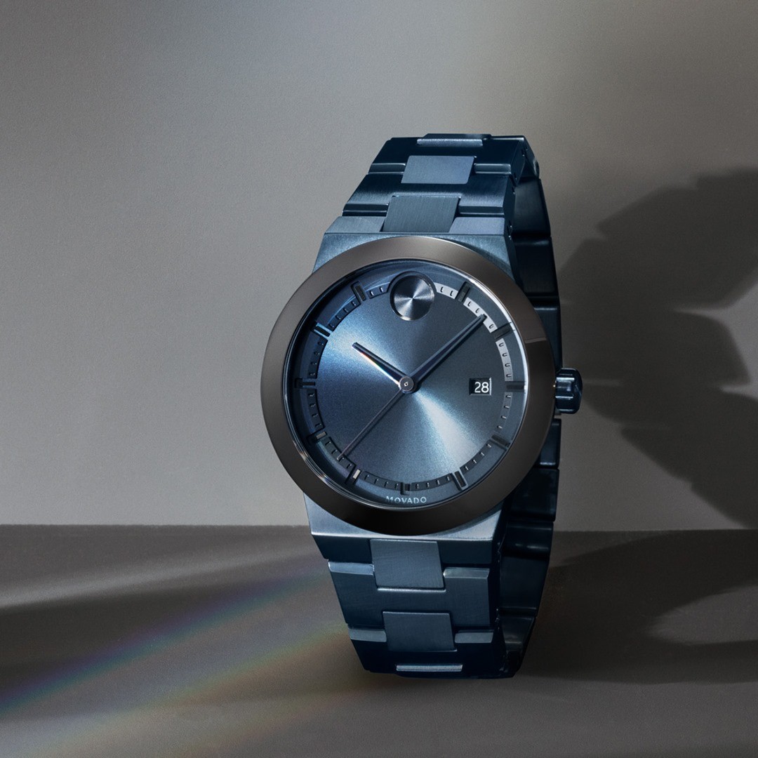 Movado Watches Stand out design. #BoldFusion #MovadoWatch Pictured:Movado Bold42mmBlue Ion PlatedUS MSRP: $795Crisson Retail$ $636Crisson HamiltonMonday - Saturday10am - 5pmFace Masks Are A MustPhysical Distancing Is A Must#MovadoBold #WristFashion #WristCandy #Crisson #Bermuda #watches #shoplocal #shopatcrisson
