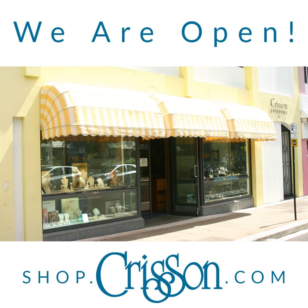 ️ Crisson Hamilton ️In Store:Monday - Saturday10am - 5pm Face Masks Are A MustPhysical Distancing Is A MustOnline Shopping For Same Day Collection https://shop.crisson.com/#Crisson #Bermuda #jewelry #watches #gold #sterlingsilver #instore #online #shoplocal #shopatcrisson