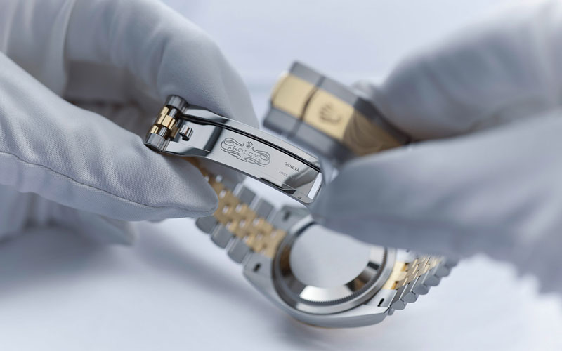 Servicing your Rolex at Crisson: the final control