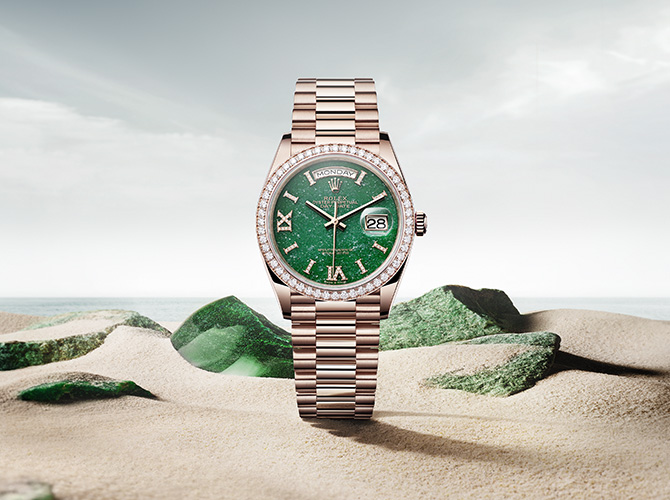 Rolex Day-Date watches at Crisson, Bermuda