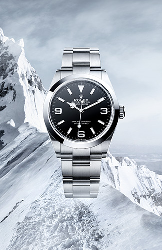 Rolex Explorer watches at Crisson Jewelers, Bermuda