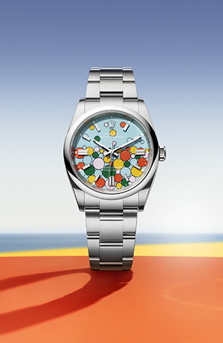 Rolex Oyster Perpetual watches at Crisson Jewelers, Bermuda